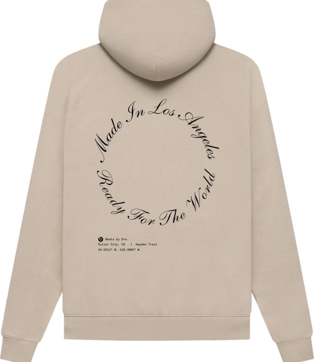 Zip Hoodie — Made in LA Back