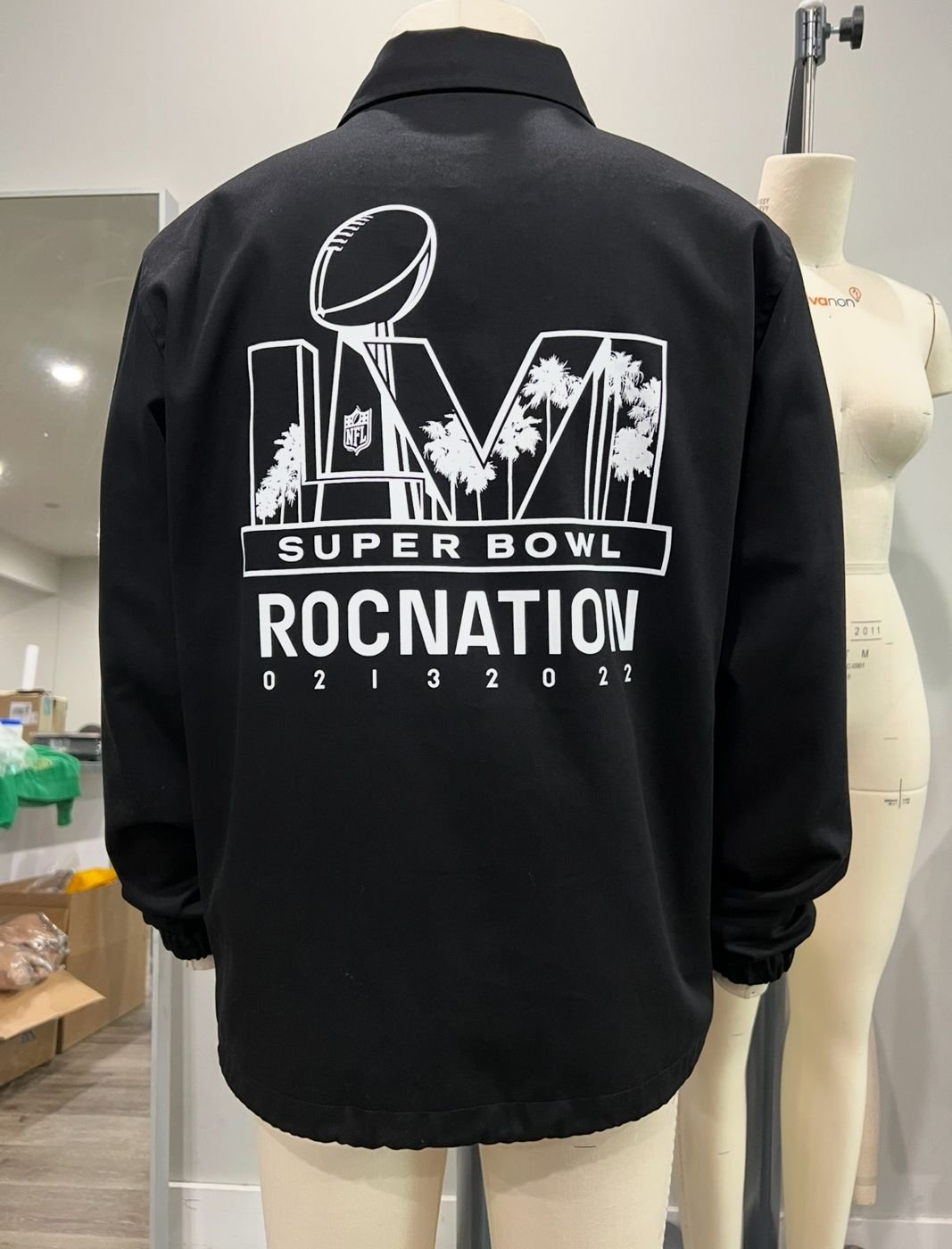 Roc Nation — Super Bowl Coaches Jacket